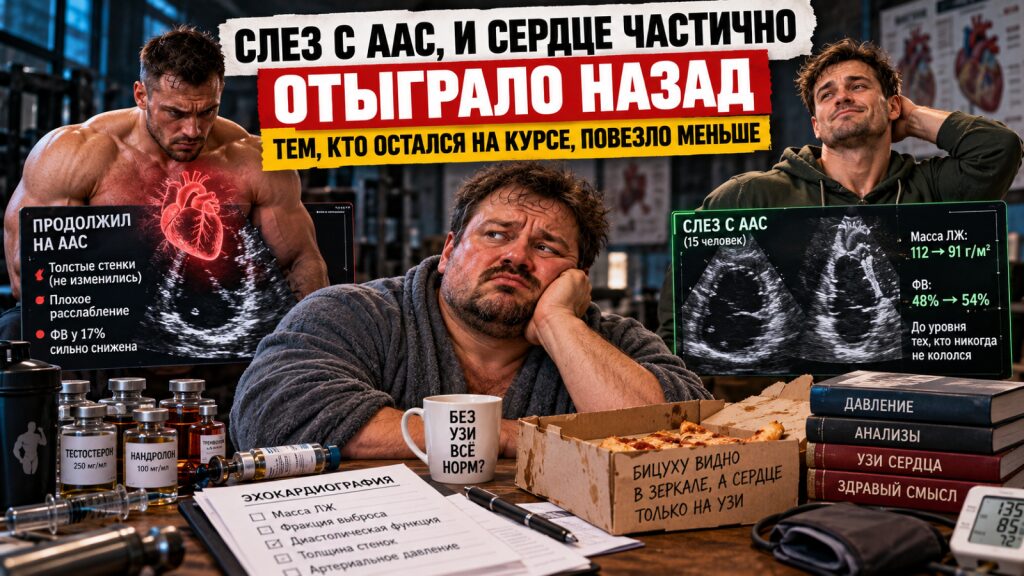 Слез с ААС, и сердце частично отыграло назад. Тем, кто остался на курсе, повезло