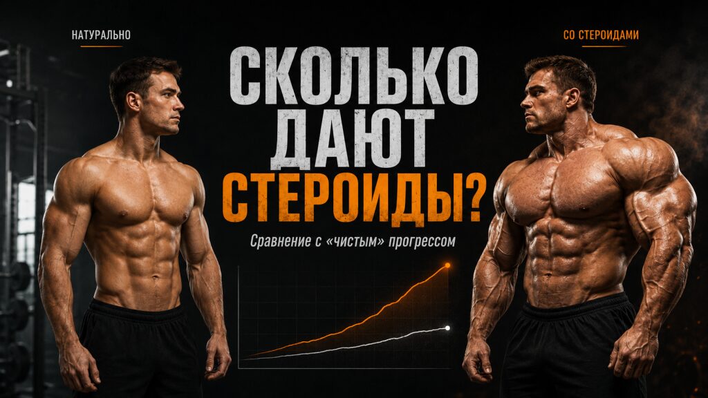 Сколько дают стероиды: сравнение с «чистым» прогрессом