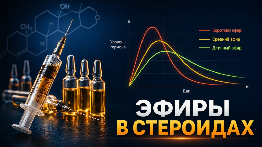 Эфиры в анаболических стероидах: полный разбор