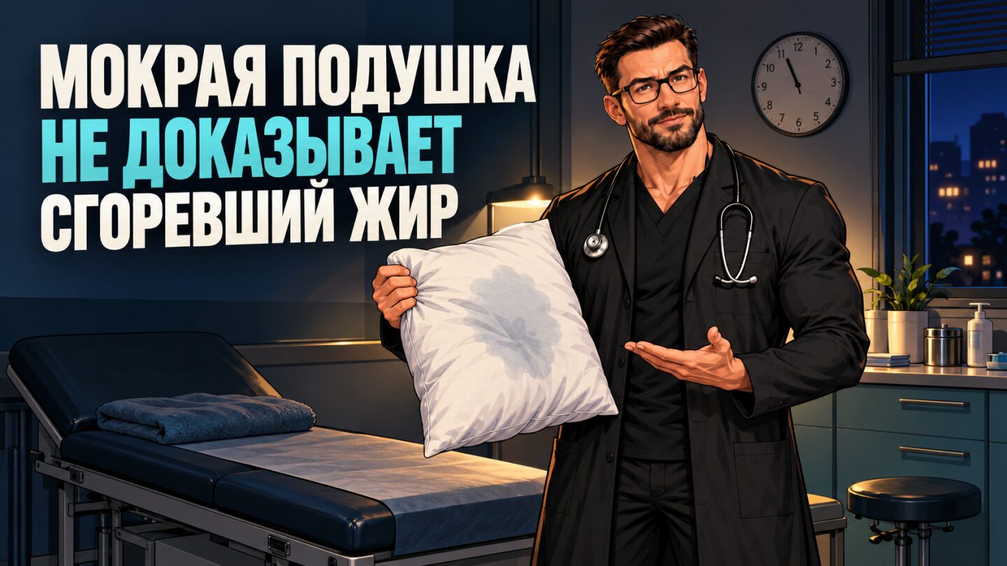 Суворов с мокрой подушкой: потливость не измеряет потерю жира