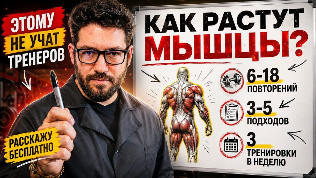 ВИДЕО: Почему растут мышцы? 