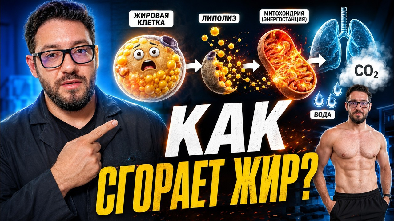 ВИДЕО: Как сгорает жир?
